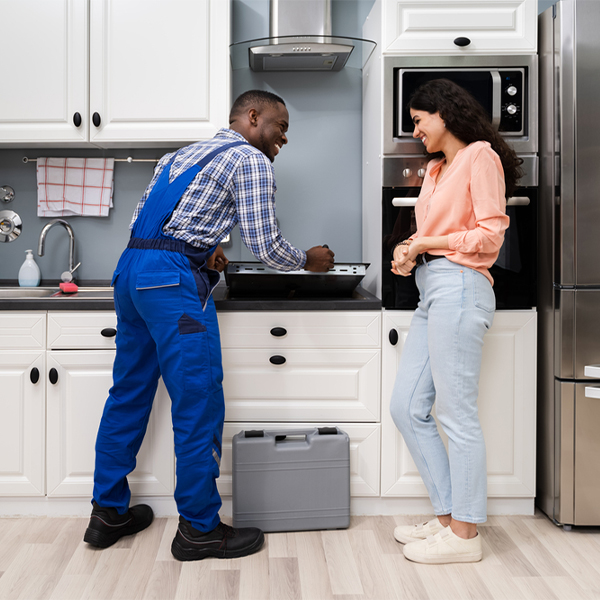 can you provide an estimate for cooktop repair before beginning any work in Koshkonong MO